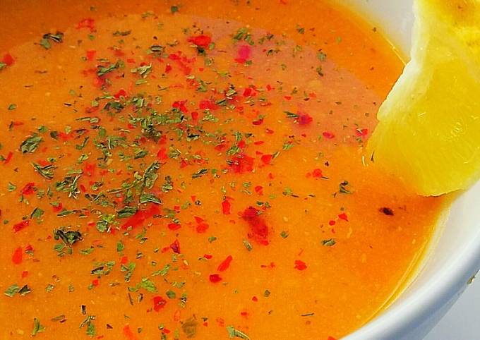 Recipe of Super Quick Homemade Red Lentil Soup