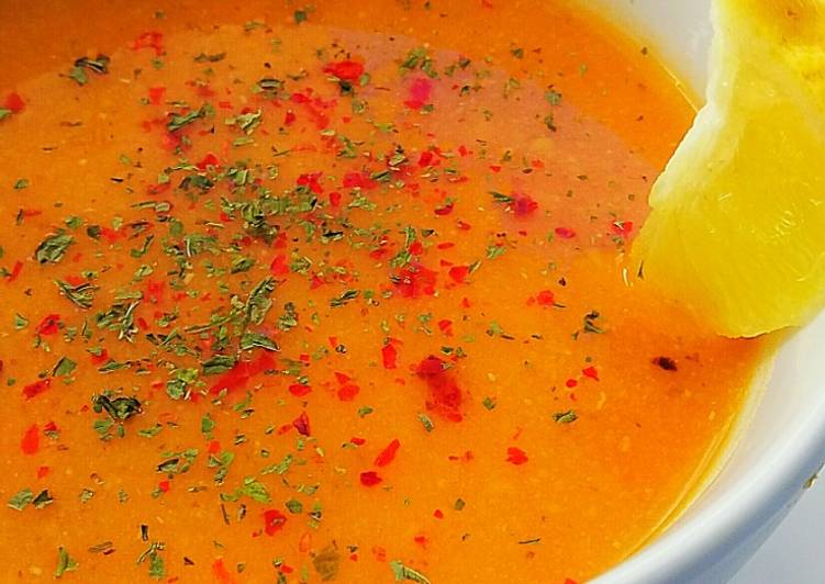 Recipe of Any-night-of-the-week Red Lentil Soup