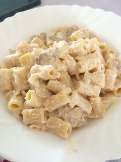 Una foto de Pasta carbonara