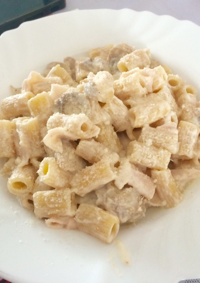 Una foto de Pasta carbonara