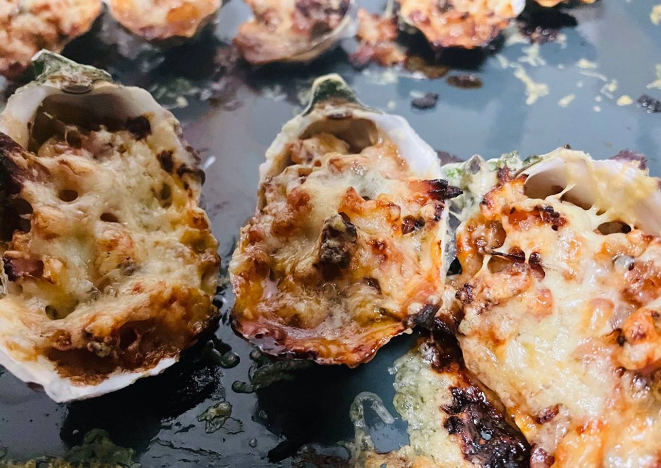 Oyster Kilpatrick ala Ineu (Resep No.116)
