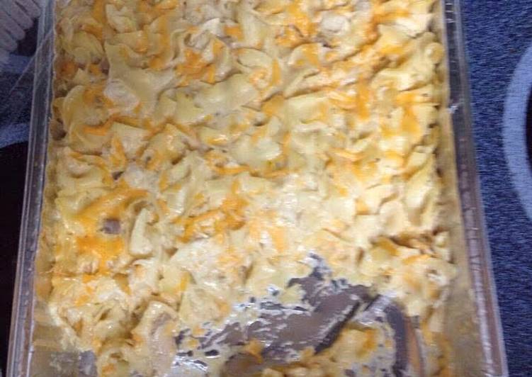 Easiest Way to Chicken Noodle Casserole