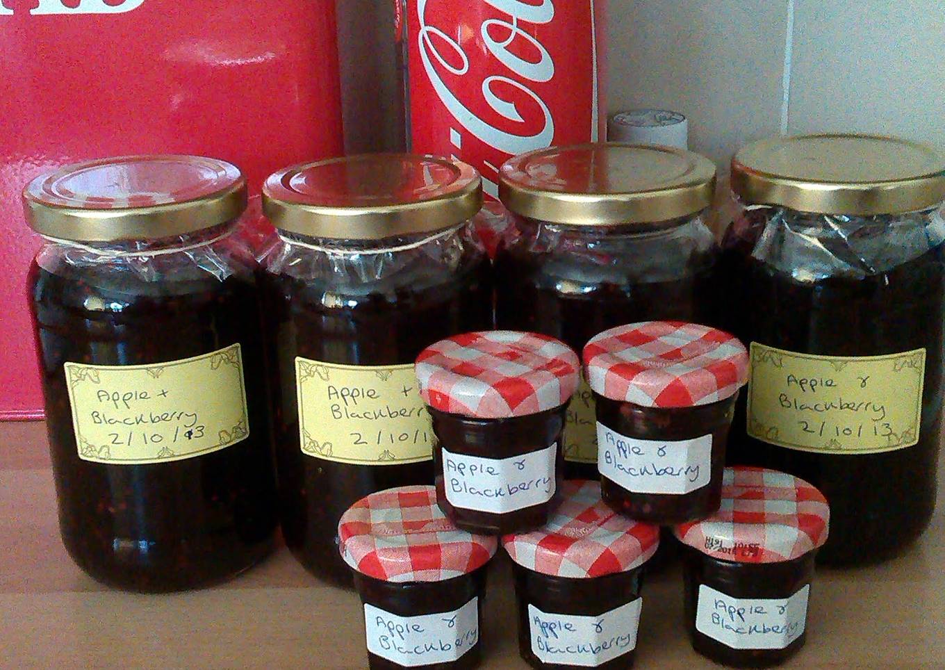 apple and blackberry Jam