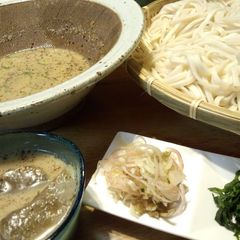 A picture of 10-Year Udon in Chilled Egoma Seed Sauce.