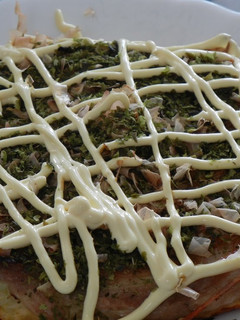A picture of Steam-Fried and Light and Puffy! My Family's Okonomiyaki.