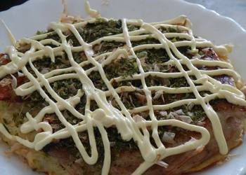 Easiest Way to Make Tasty SteamFried and Light and Puffy My Familys Okonomiyaki