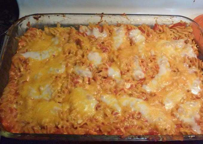 Steps to Make Homemade Easy Cheesy Pasta Bake