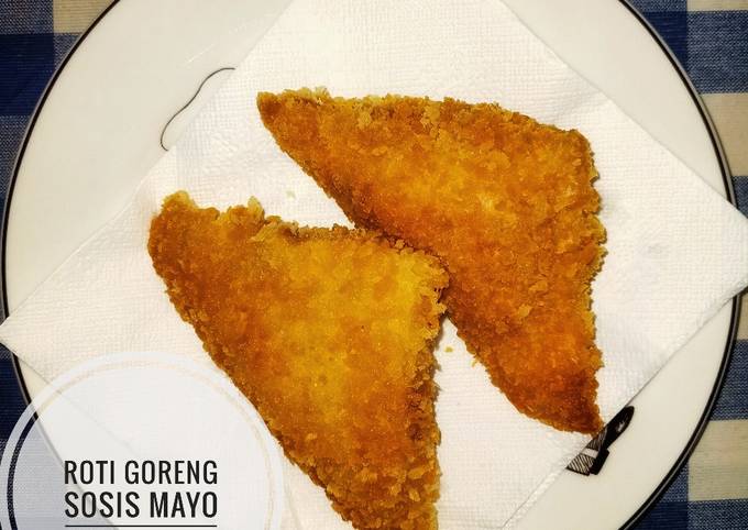 Anti Ribet, Buat Roti Goreng Sosis Mayo Untuk Jualan