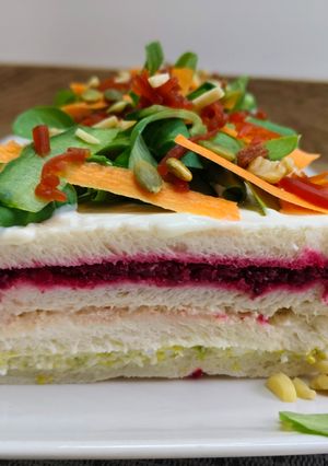 Una foto de Pastel Frío de Pan de Molde para el Verano