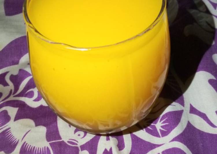 Steps to Make Any-night-of-the-week Mango juice