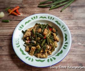 Siap Saji Oseng tempe kacang panjang Enak dan Sehat Siap Saji Oseng tempe kacang panjang Enak dan Sehat