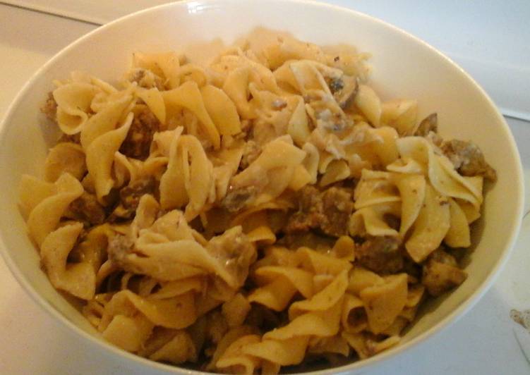 Recipe of Award-winning Simple Budget - Beef Stroganoff