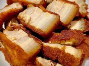 Gambar babi goreng