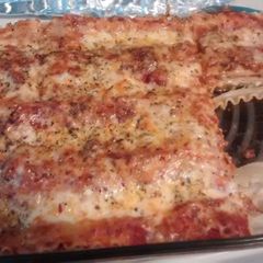 A picture of Easy lasagne.