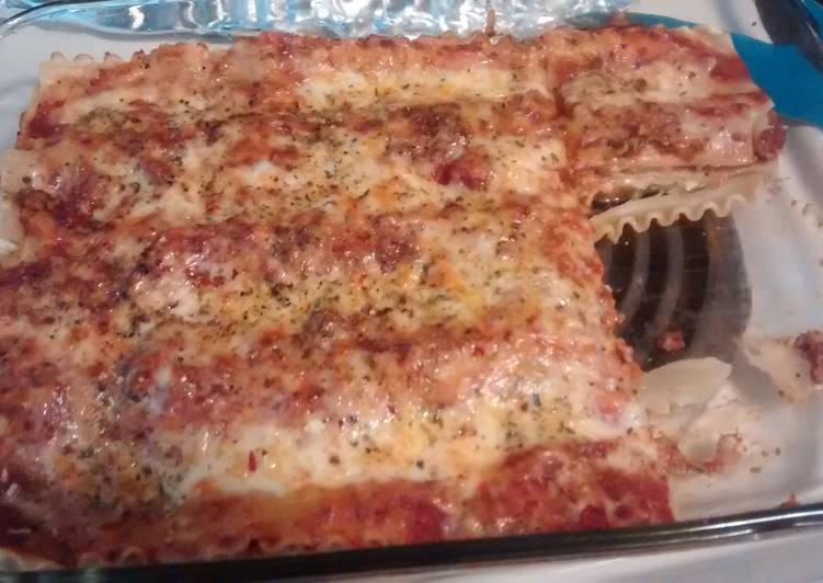 Recipe of Quick Easy lasagne