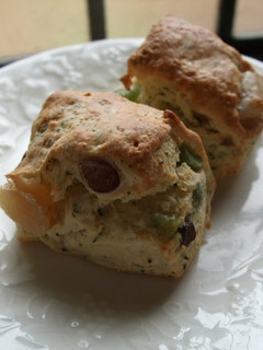 A picture of Green Tea & Amanatto Scones.