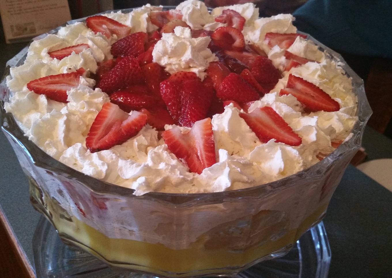 Strawberry - Lemon Trifle