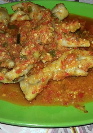 Foto resep Ceker des des(pedes endes)