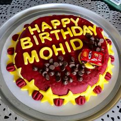 A picture of Chocolate Cake for Birthday.