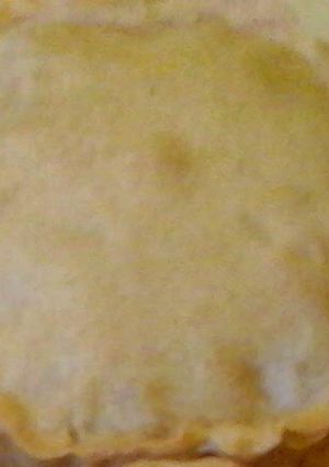 A picture of irmgards homemade cheese & onion pies yummy.