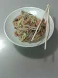 Asian Beef Noodle Stirfry