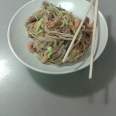 A picture of Asian Beef Noodle Stirfry.