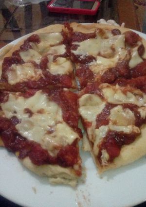 Φωτογραφία της συνταγής Pizza με το τίποτα