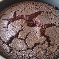 Homemade Vegan chocolate cake A picture of Homemade Vegan chocolate cake.