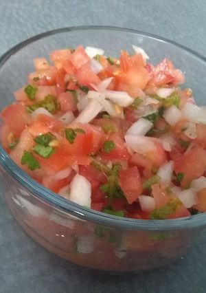 Una foto de Pico de gallo