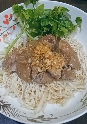 รูปของ บะหมี่โอ๊ตแห้ง,หมูอบ - คีโต
