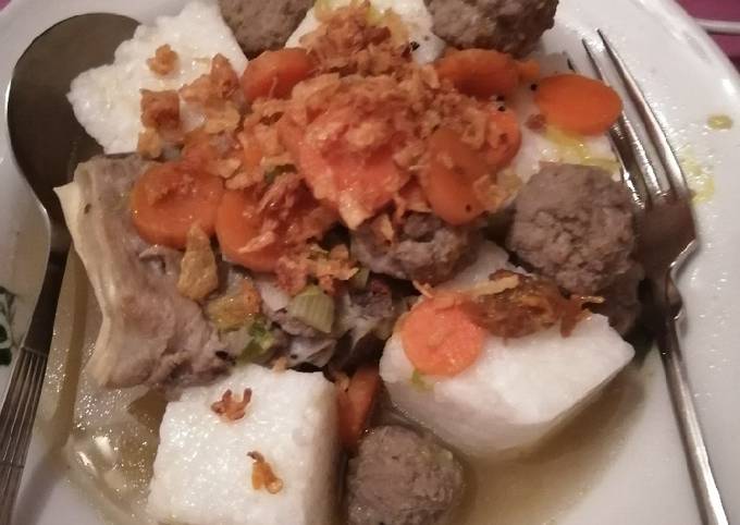 Cara Memasak Resep Bakso Iga