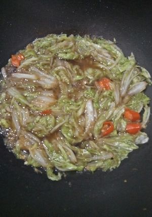 Foto resep Tumis sawi putih
