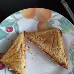 A picture of Paneer patty(paneer toast).