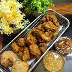 A picture of Fried Chicken Pakora 😍😍.