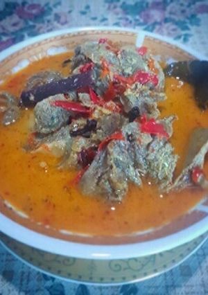 Foto resep Gulai pedas daging rusa