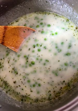 Zöldborsófőzelék recept fotója