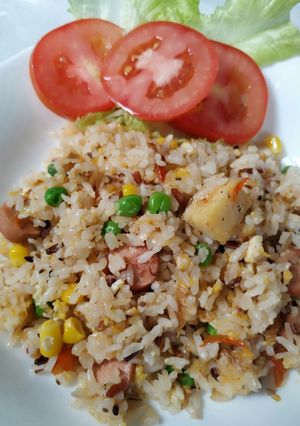 Foto resep Nasi goreng campur campur