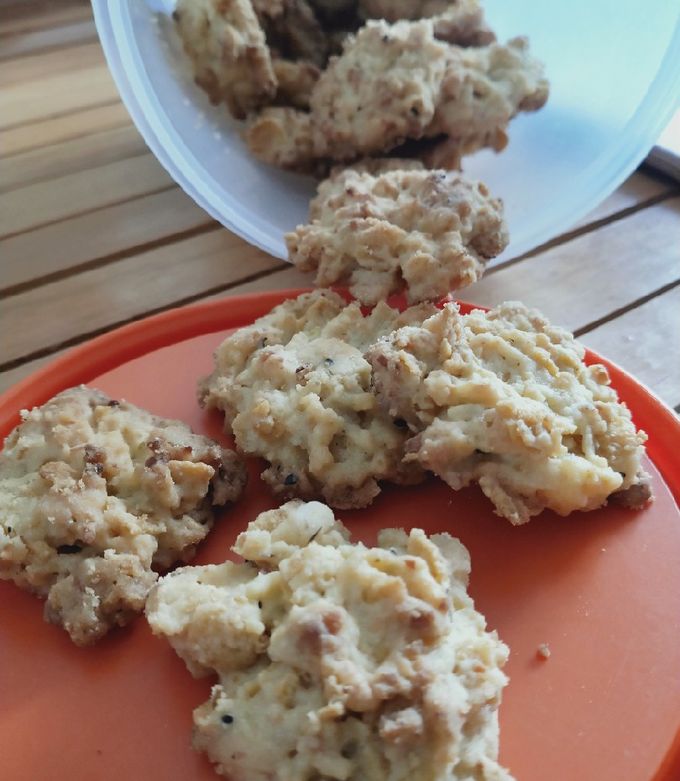 Foto resep Savoury Cornflake Cookies