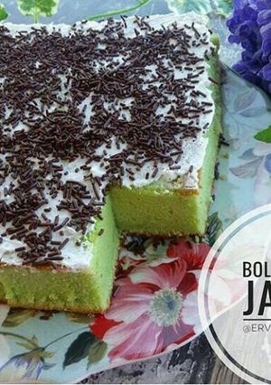 Foto resep Bolu pandan jadul