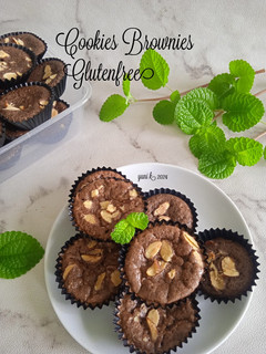 Foto resep Cookies Brownies #GlutenfreeTapioka