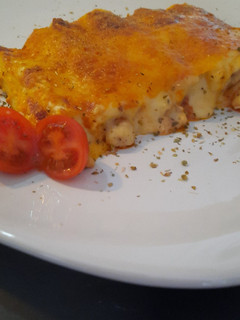Una foto de Canelones de carne y paté al Pedro Ximénez