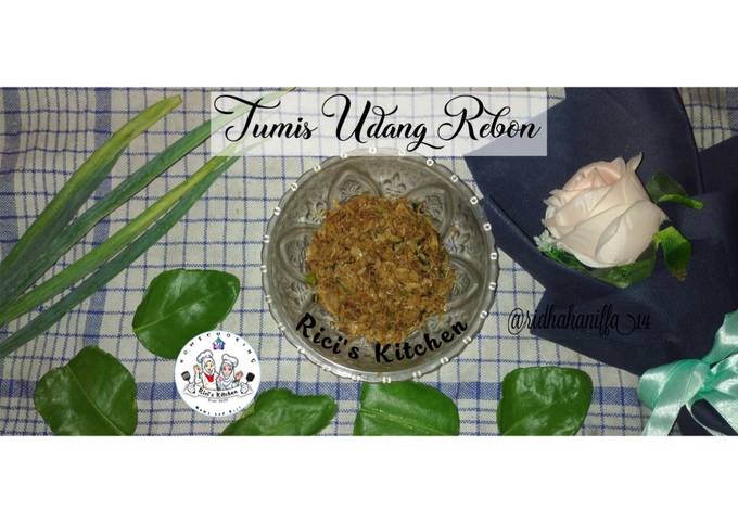 Tumis Udang Rebon