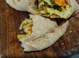 Una foto de Empanadas integrales vegetarianas
