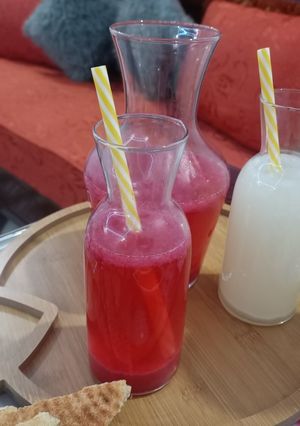 صورة لوصفة شاربات فراولة 🍓