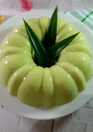 Foto resep 19. Puding daun pandan