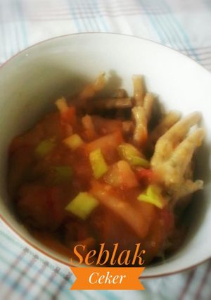 Foto resep Seblak Ceker #Bandung_RecookNiaBayens