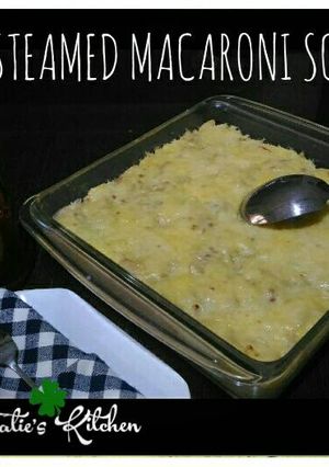 Foto resep 🧀🌰Steamed Macaroni Schotel🍶🧀