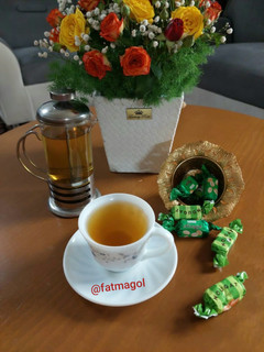 عکسی از دستور چای سبز