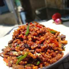 รูปของ Orek tempe kacang