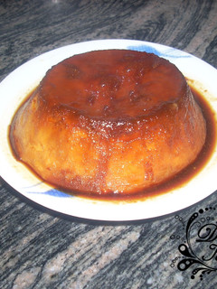 Una foto de Flan de huevo en 10 minutos